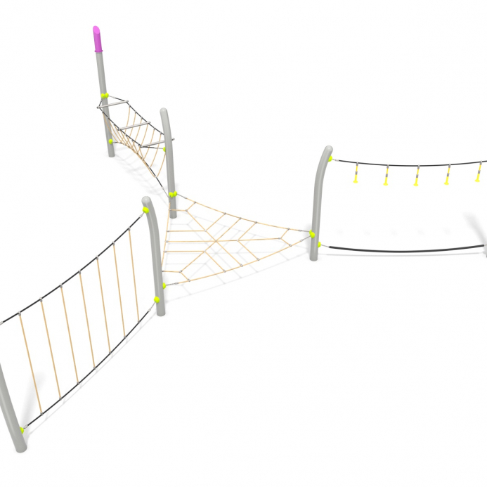 Három irányú kötélrendszer