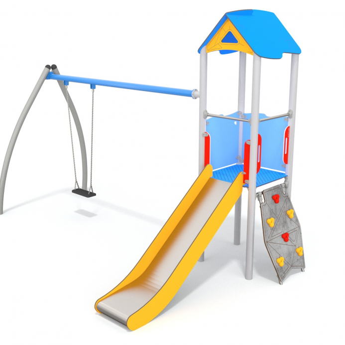 Hintás torony mászófallal