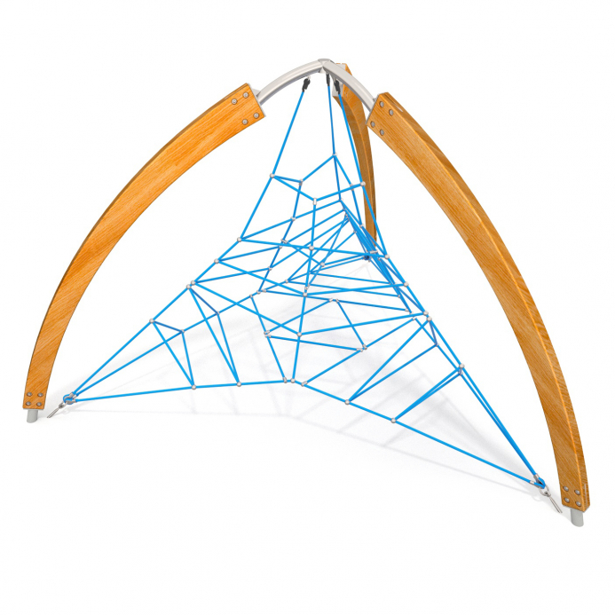 Tripod kötélpiramis  - 266 cm