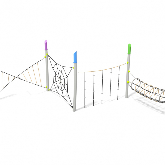 S - alakú kötélrendszer