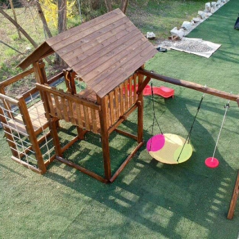 "STAN és PAN" óriás fa tetős torony minden korosztálynak!