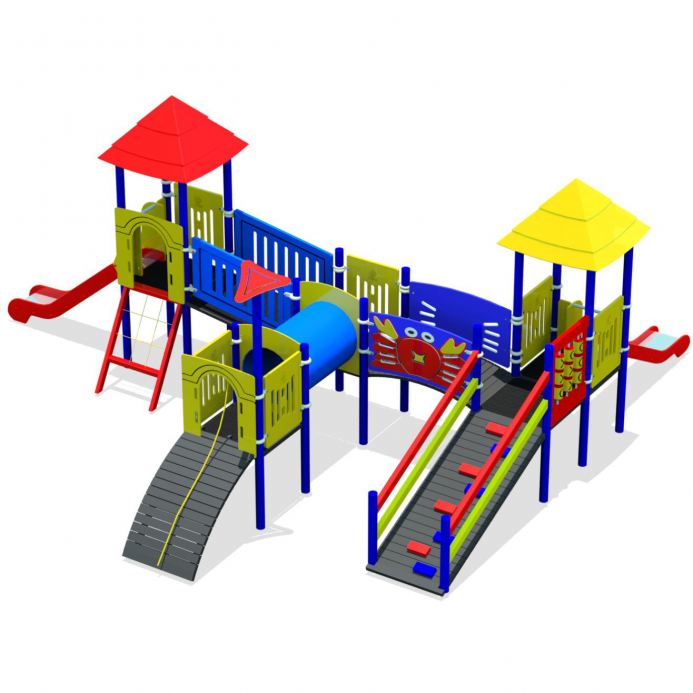 Két torony két bástya két csúszda