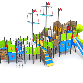 AKADÁLYMENTESÍTETT MEGA Viking hajó