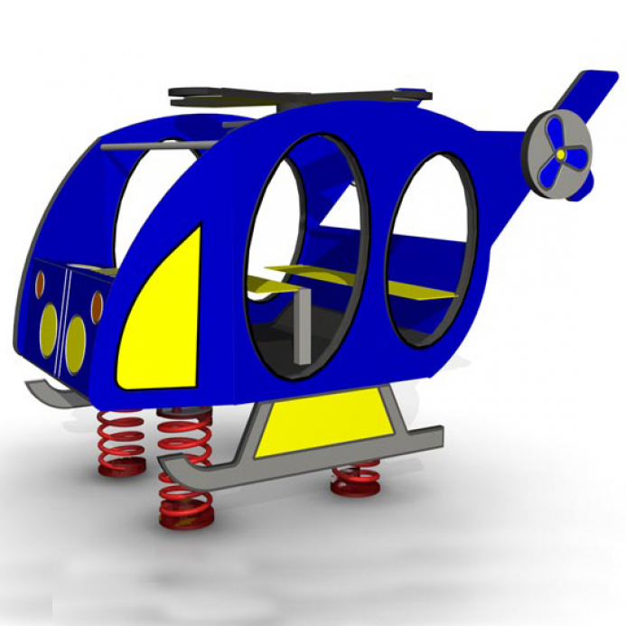 Rugós helikopter