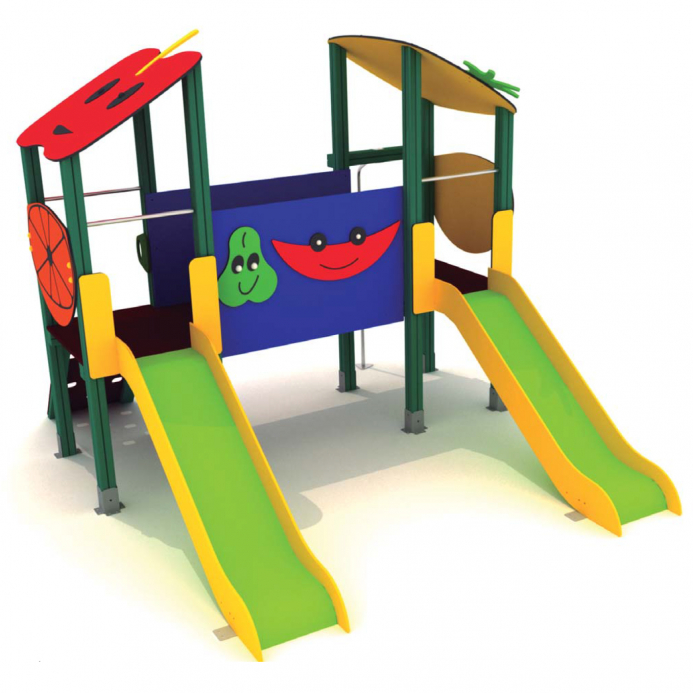 Dupla tornyú gyümölcs vár