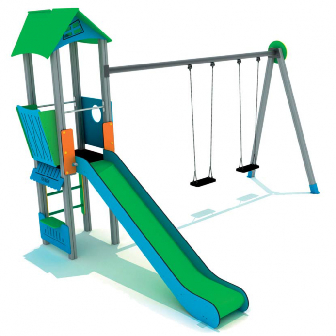 Eladó pultos torony hintával