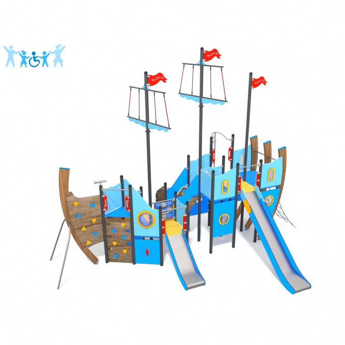 AKADÁLYMENTESÍTETT Viking hajó