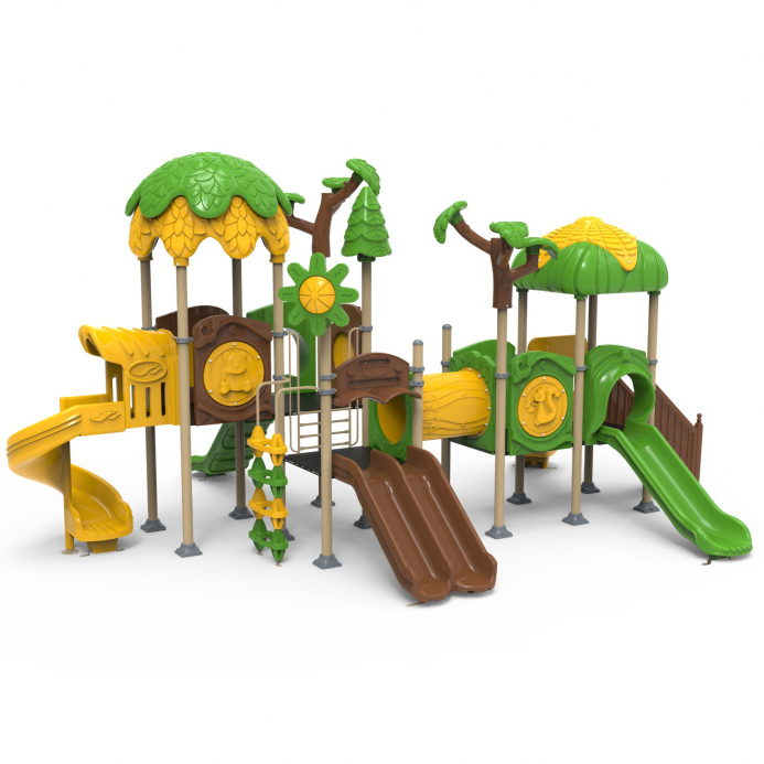 3 tornyú erdő 6 csúszdával