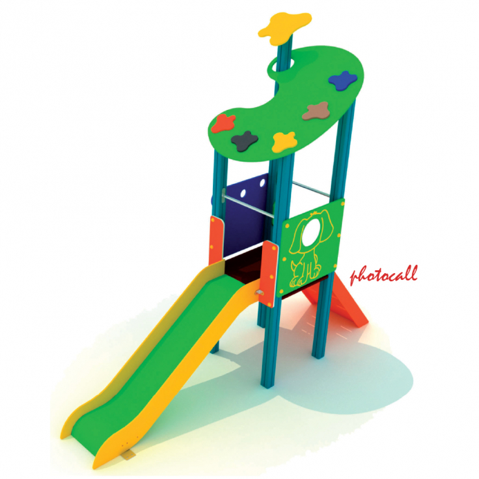 Paletta torony mászófallal kicsiknek