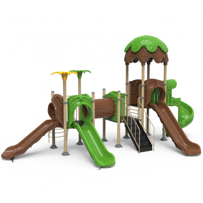 Dupla tornyú erdő pici alagúttal