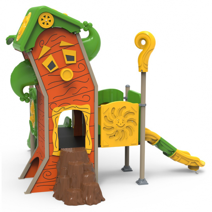 Élő ház 3 csúszdával