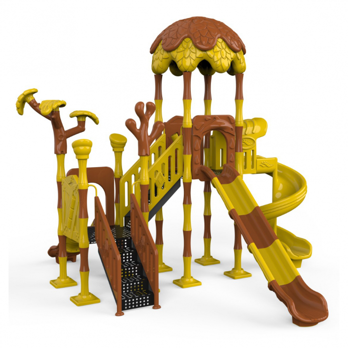 Erdő torony 3 csúszdával