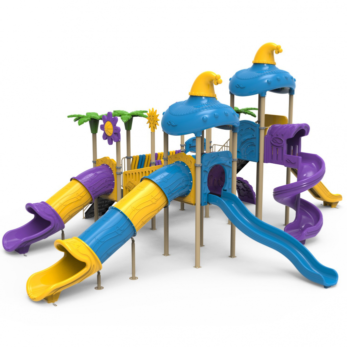 Két torony két bástya 7 csúszdával