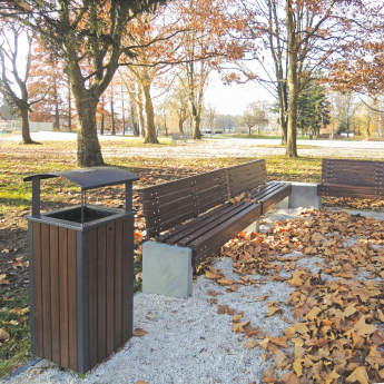 Urban fabetétes tetővel