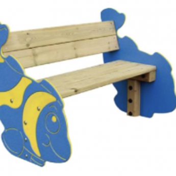 Halácskás pad kicsikenk