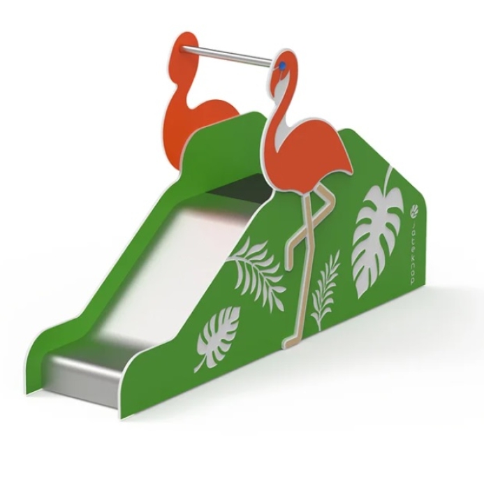Flamingó csúszda piciknek