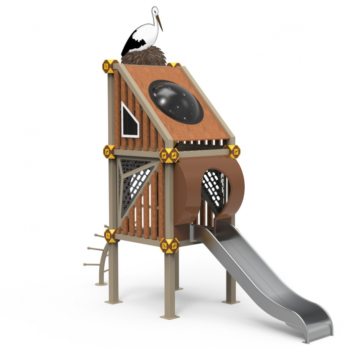 Szimpla bambusz ház