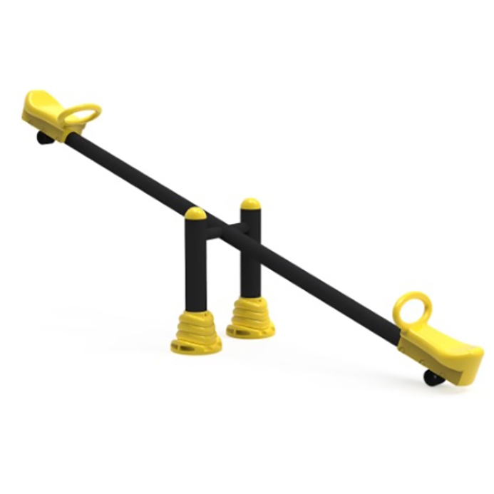 Fém BLACK mérleghinta ütköző gumikkal