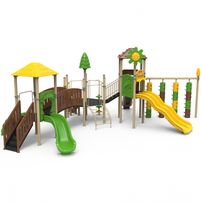 Tripla torony óriás mászókával