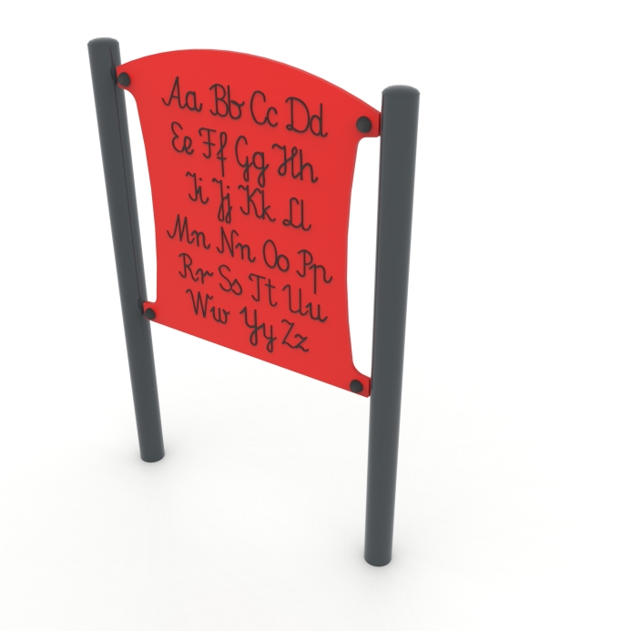 ABC betűi edukációs panel