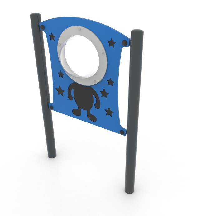 Űrhajós panel buborék ablakkal