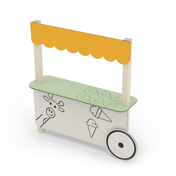 Fagyis kocsi kicsiknek