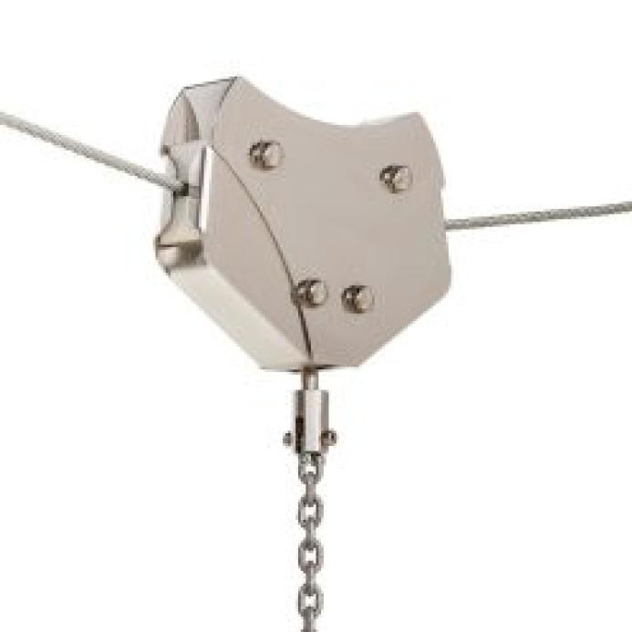 Rozsdamentes acél futó rész