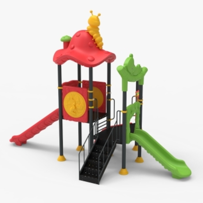 Fém iker torony kicsiknek és nagyoknak