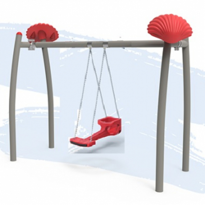 Fém  Kagylós  Baba-mama hinta