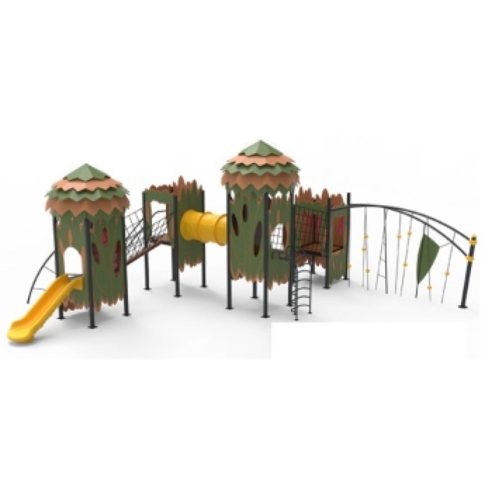 Lombházak alagúttal óriás mászókával - HPL PANELBŐL A KIMELT MINŐSÉG JEGYÉBEN