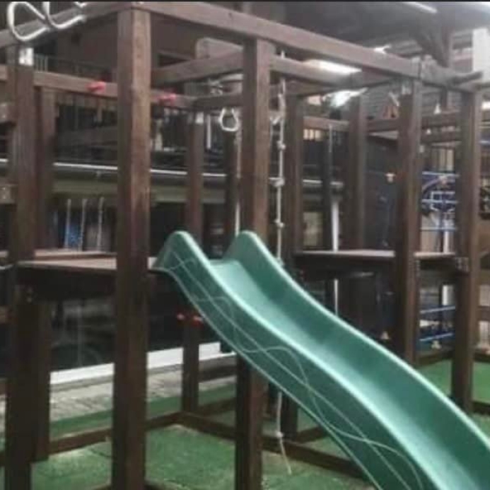 Óriás kombinált mászóka otthonra