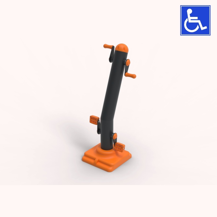 Döntött kar és láb pedál