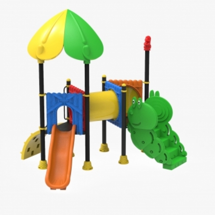 Fém faleveles dupla torony alagúttal mászó fallal