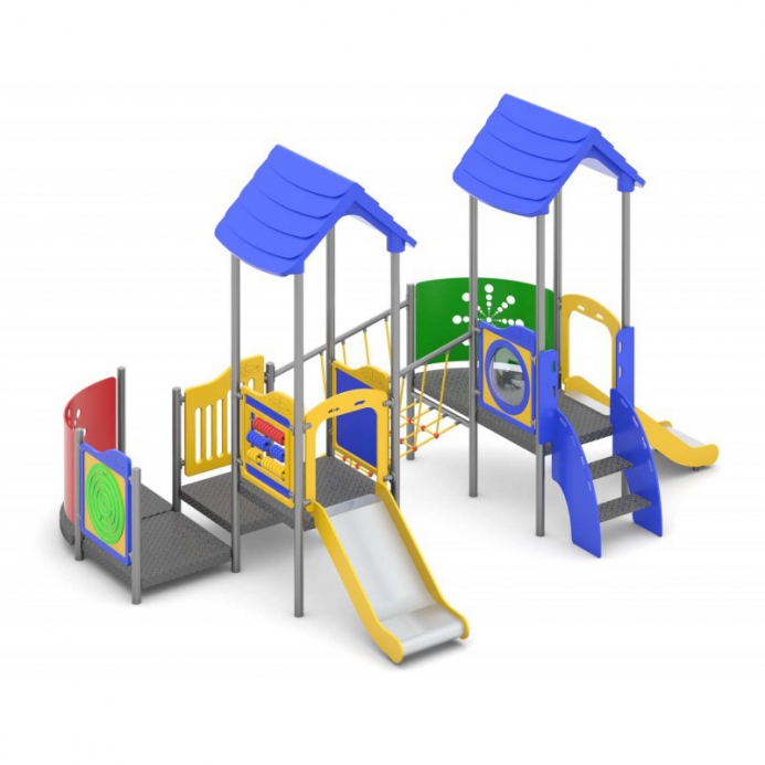 Dupla torony ferde híddal dupla csúszudával picikenk