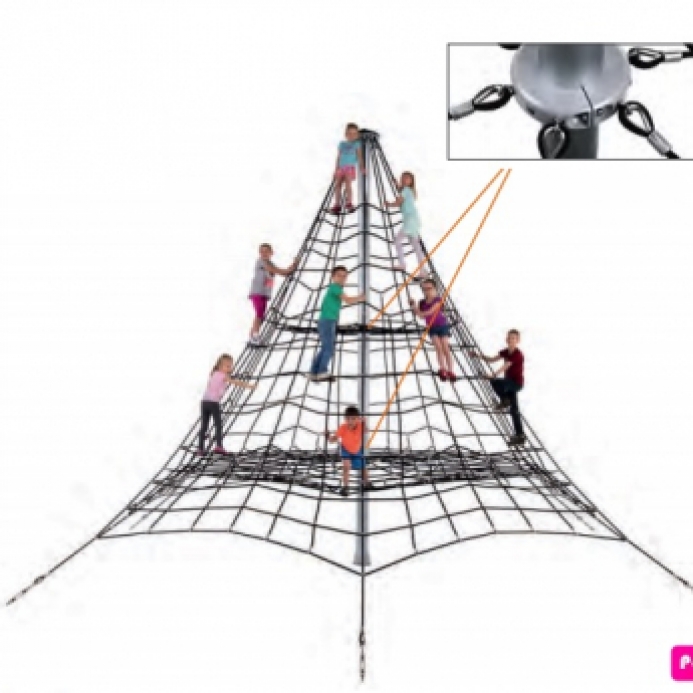 Piramis kötélmászóka 5,5m