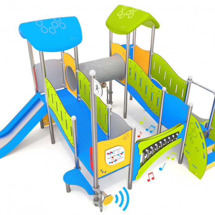 Dupla torony alagúttal dupla híddal