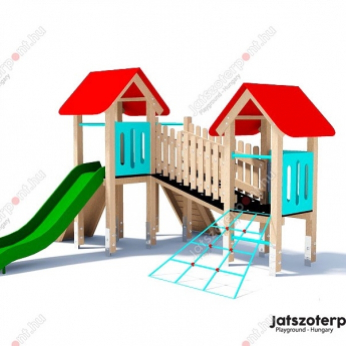 Dupla torony ferde híddal