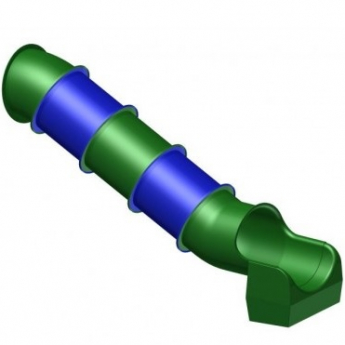 Cső formájú egyenes elemes csúszda - különböző hosszban