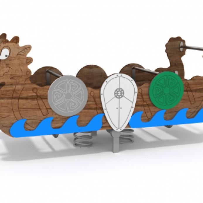 Rugós sárkány hajó