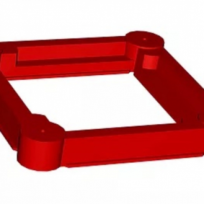 Műanyag "elemes" homokozó