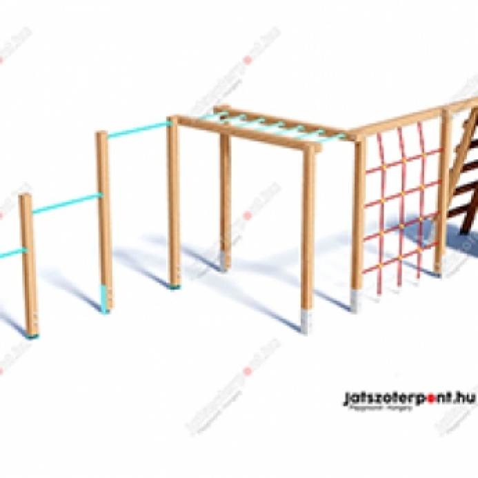 Nyújtós mászóka hálóval