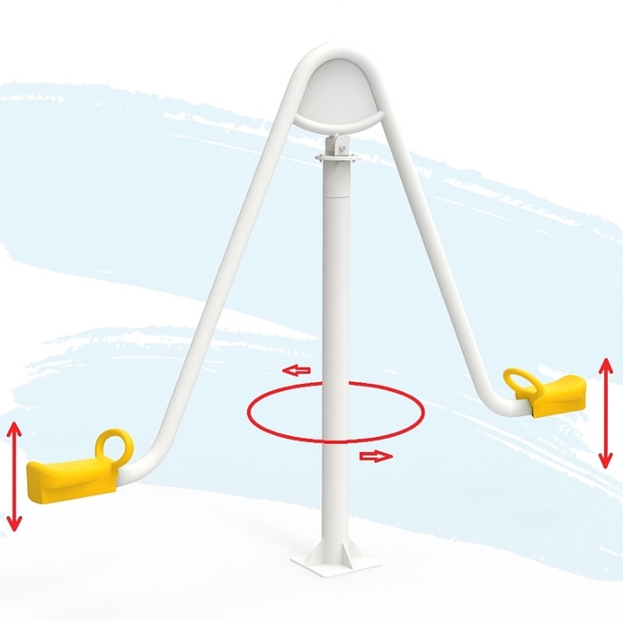 Fém FORGÓ + BILLENŐ mérleghinta