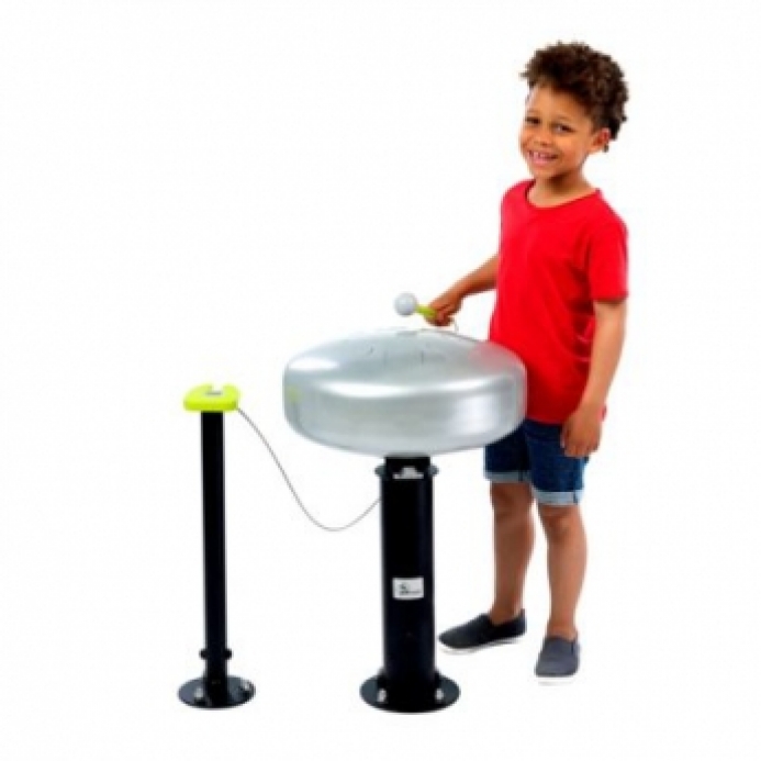 Fém "solo" kézi cintányér