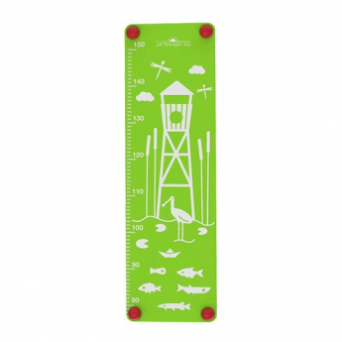 HDPE panel - Magasságmérő