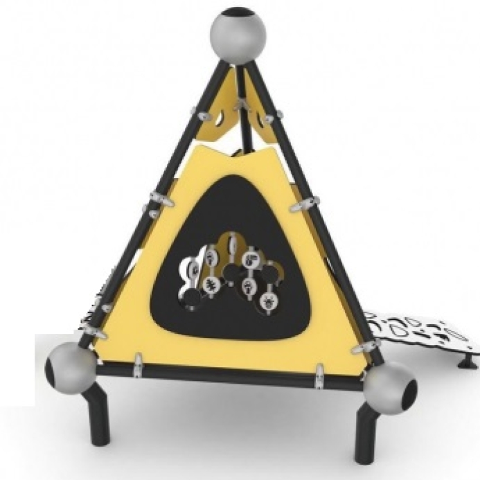 Indián sátor három oldalú