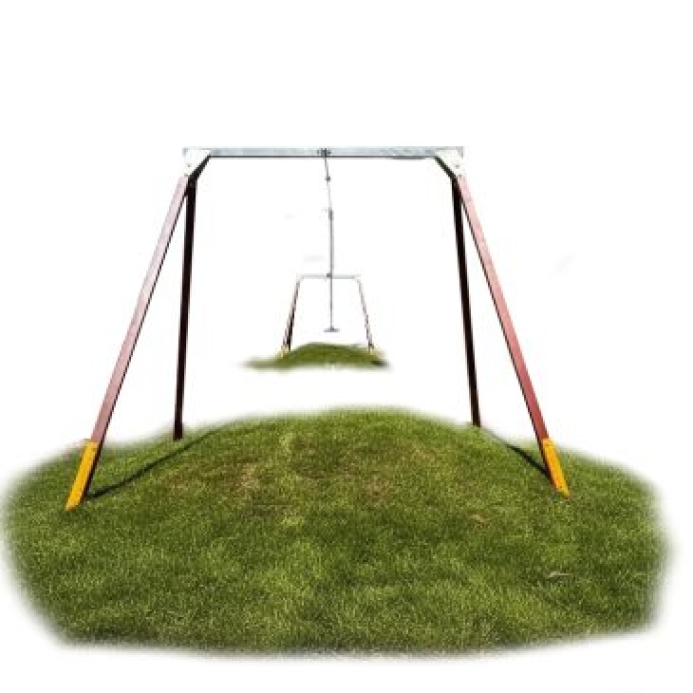 Drótkötélpálya FA LÁBAKKAL FÉM FELSŐ GERENDÁVAL