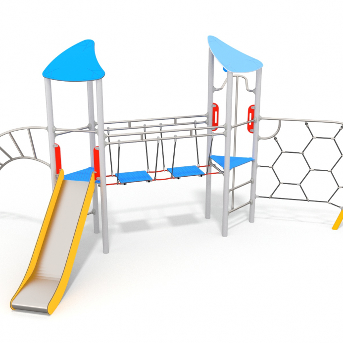 Dupla torony kötélhíddal