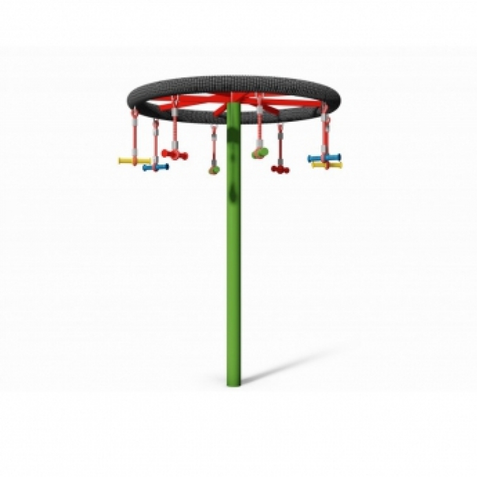 Fém függeszkedő forgó