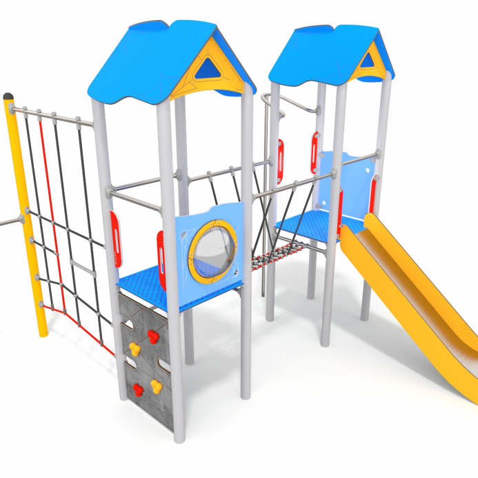 Dupla torony óriás mászókával