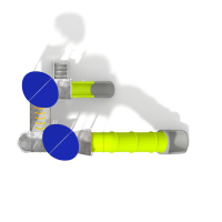 INOX óriás tornyok cső csúszdával